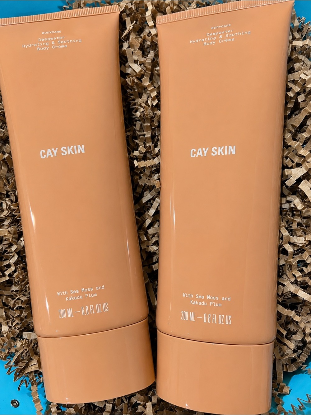 2 Full Size Cay Skin DEEPWATER HYDRATING & SOOTHING BODY CRÈME~$56 retail